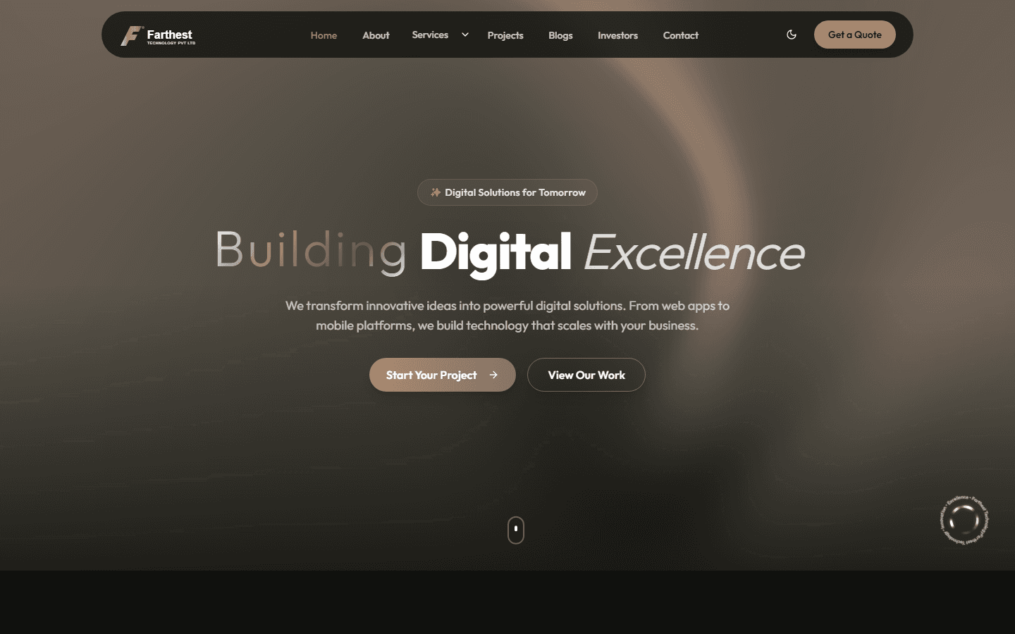 Farthest Technology — Corporate Website
